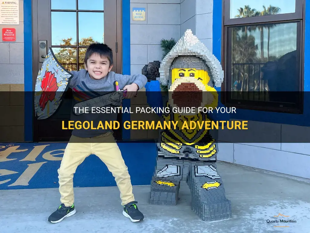 what to pack for legoland germany