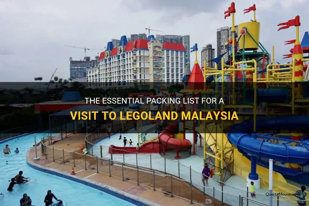 what to pack for legoland malaysia