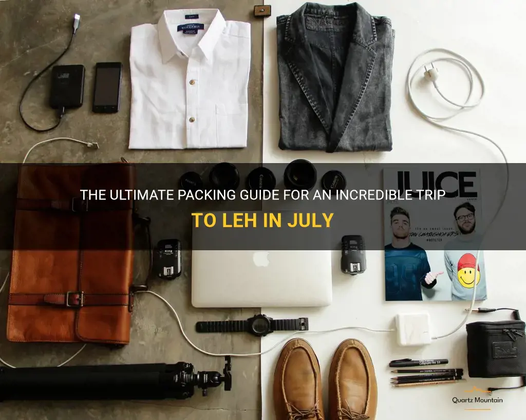 what to pack for leh in july