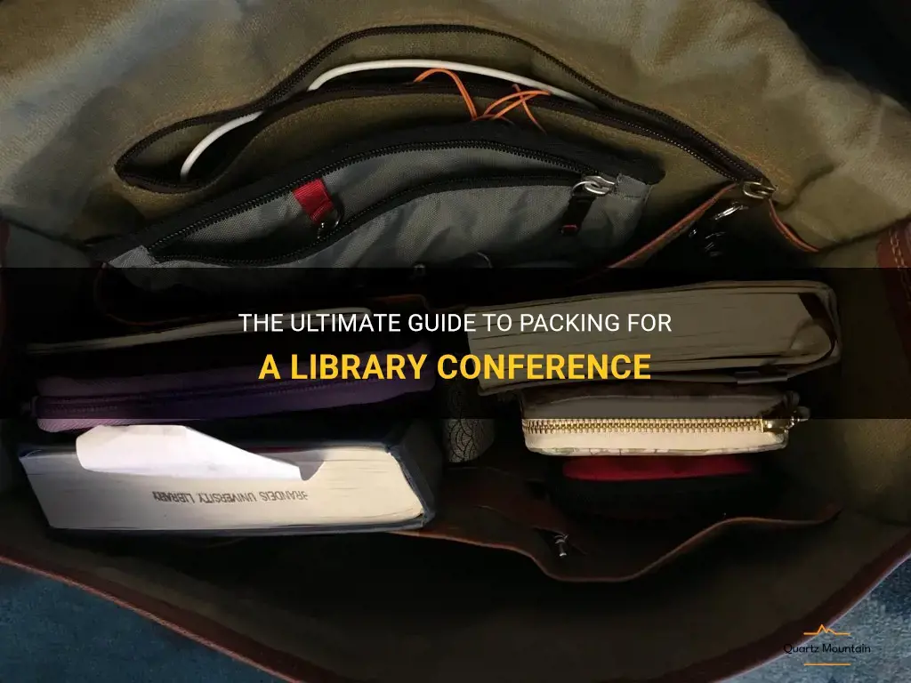 what to pack for library conference