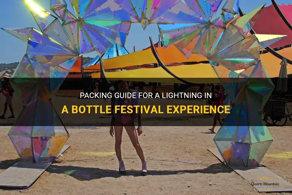 what to pack for lightning in a bottle