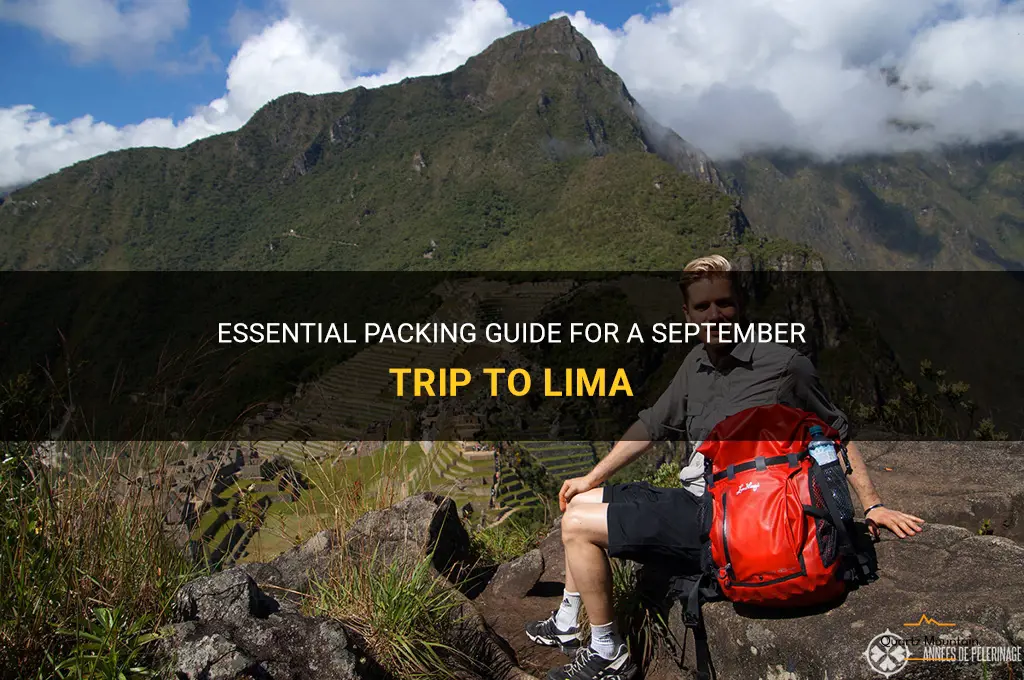 what to pack for lim in sept