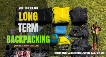 The Ultimate Guide to Packing for Long Term Backpacking Adventures