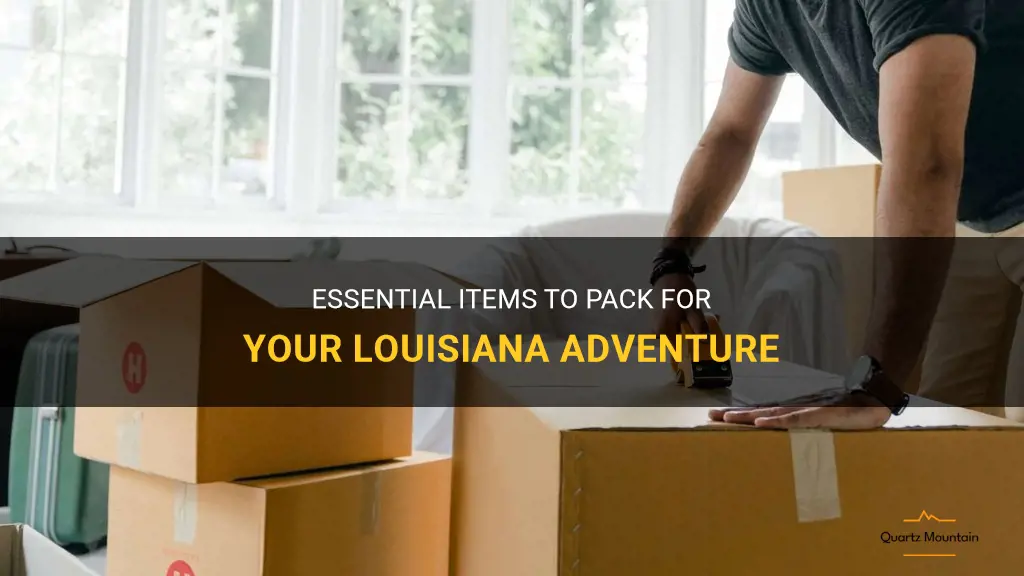 what to pack for louisiana