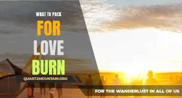 Essential Items to Pack for a Memorable Love Burn Experience