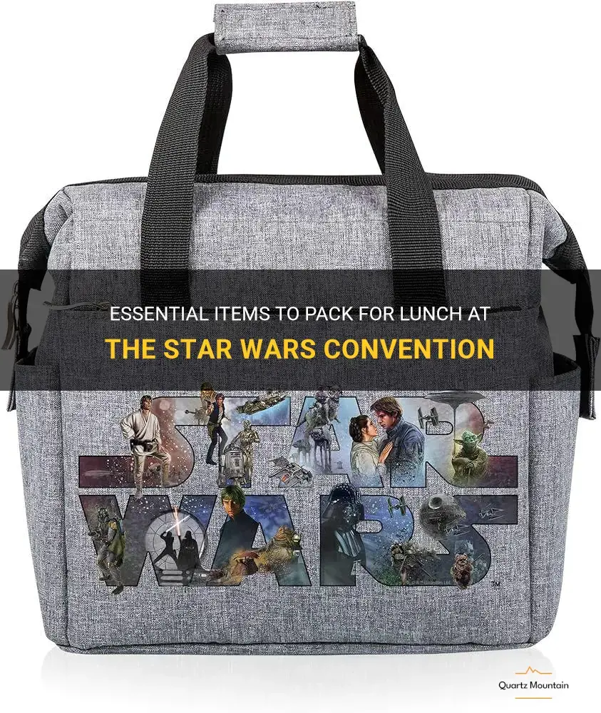 what to pack for luch at star wars convention