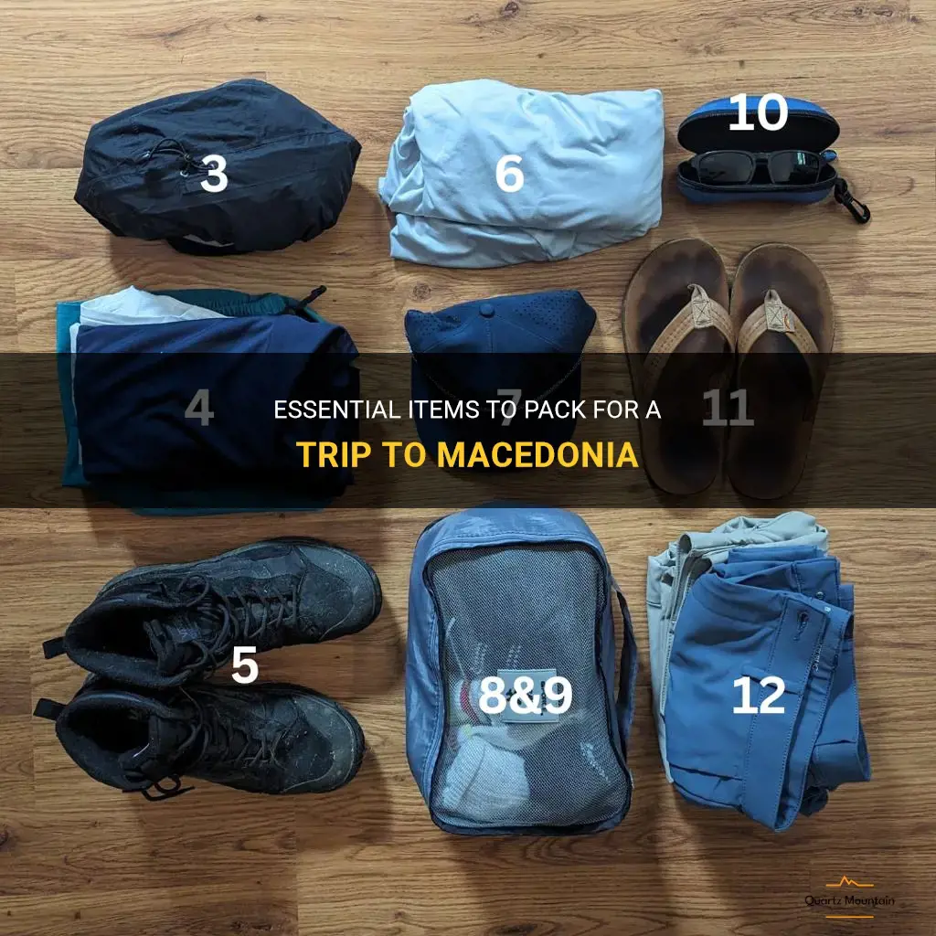 what to pack for macedonia