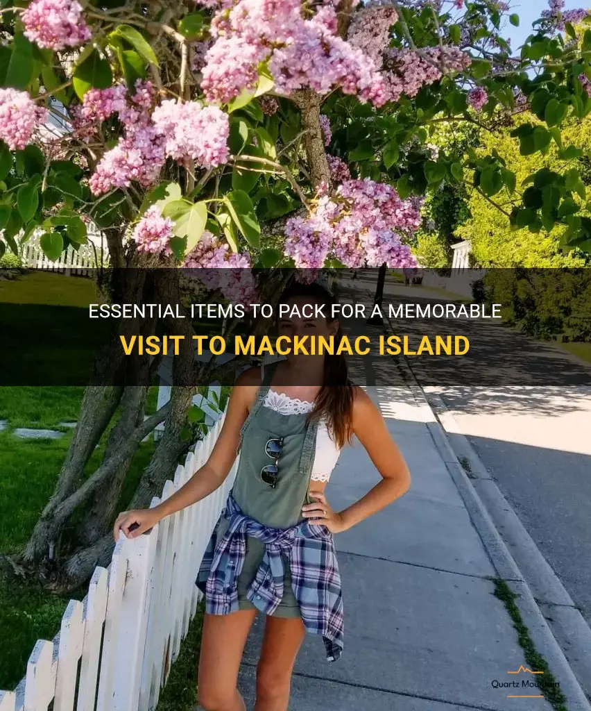 what to pack for mackinac island