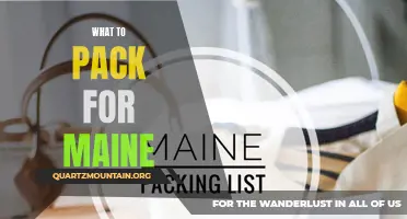 The Essential Packing Guide for a Trip to Maine