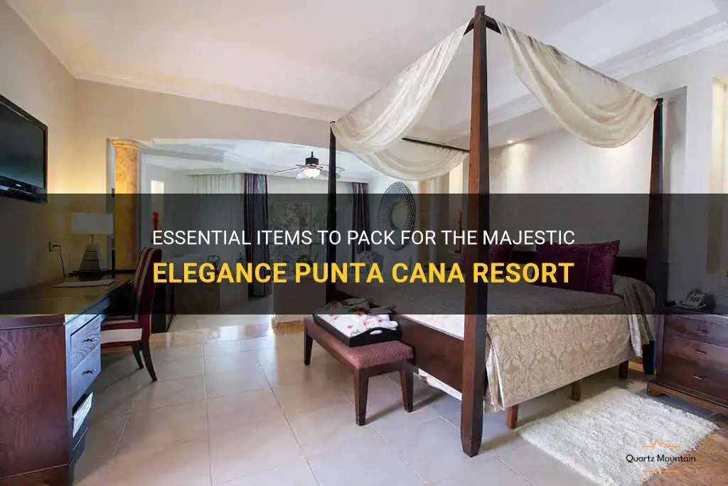 what to pack for majestic elegance punta cana