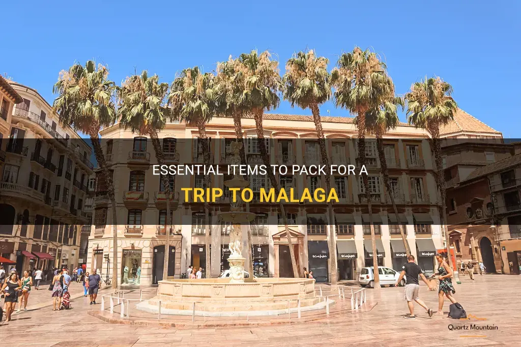 what to pack for malaga