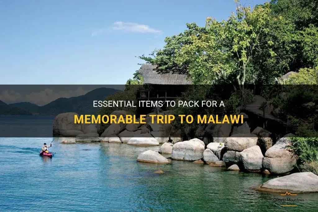 what to pack for malawi