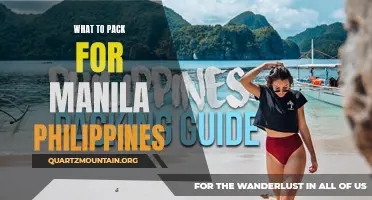 Essential Items to Pack for a Trip to Manila, Philippines