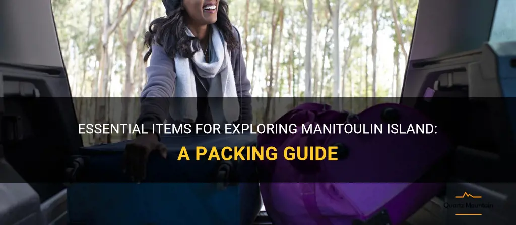 what to pack for manitoulin island