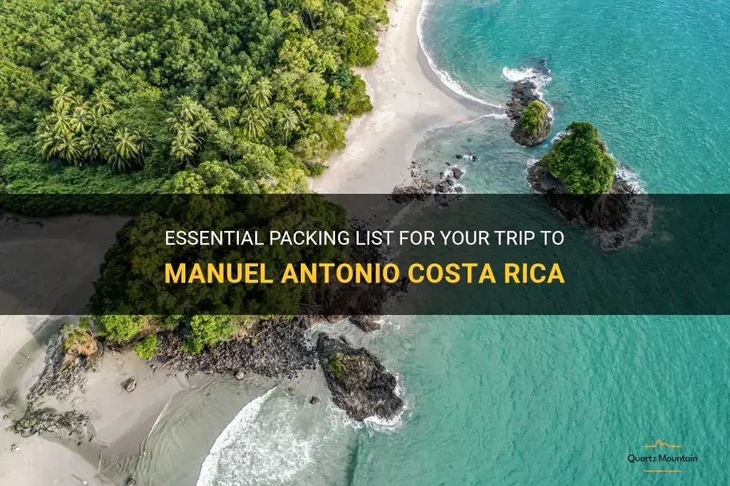 what to pack for manuel antonio costa rica