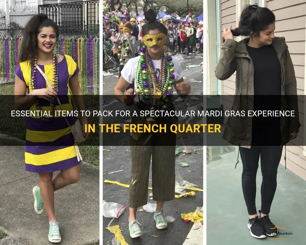 what to pack for mardi gras french quarter