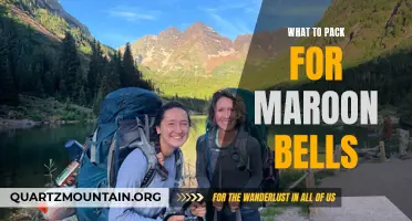 What to Bring for a Visit to Maroon Bells: Essential Packing List