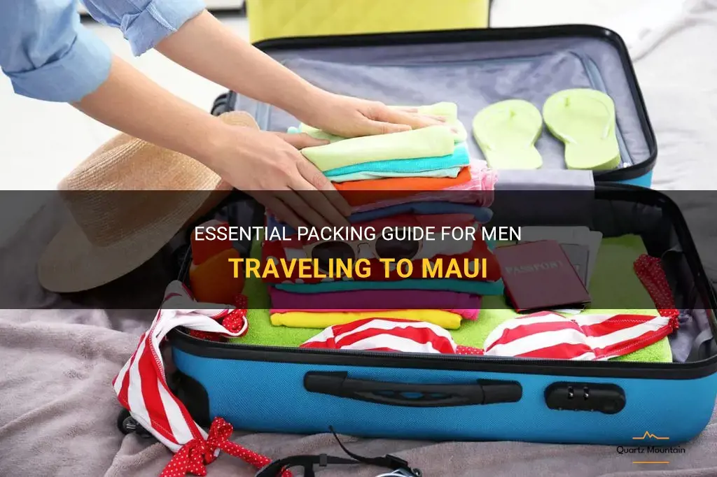what to pack for maui for men