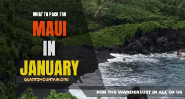 What to Pack for Your January Trip to Maui