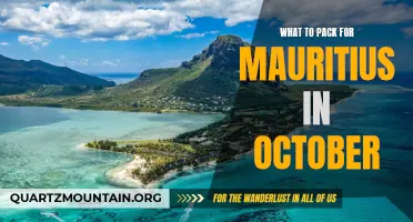 Essential Packing List for a Memorable Trip to Mauritius in October
