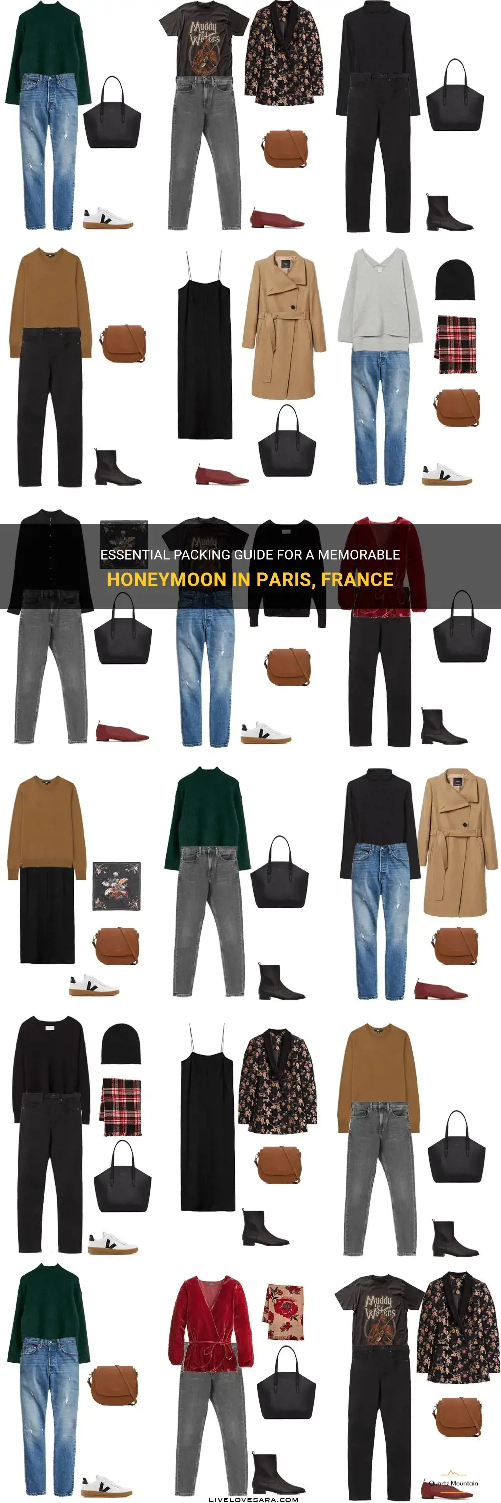 what to pack for may honeymoon in paris france