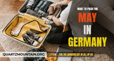 Essential Items to Pack for May in Germany: Your Complete Guide