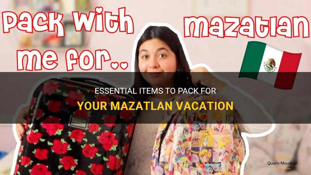 what to pack for mazatlan