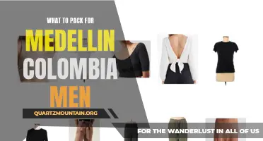 Essential Packing Guide for Men Traveling to Medellin, Colombia