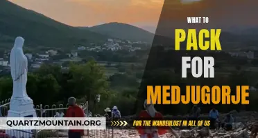 Essential Items to Pack for a Pilgrimage to Medjugorje