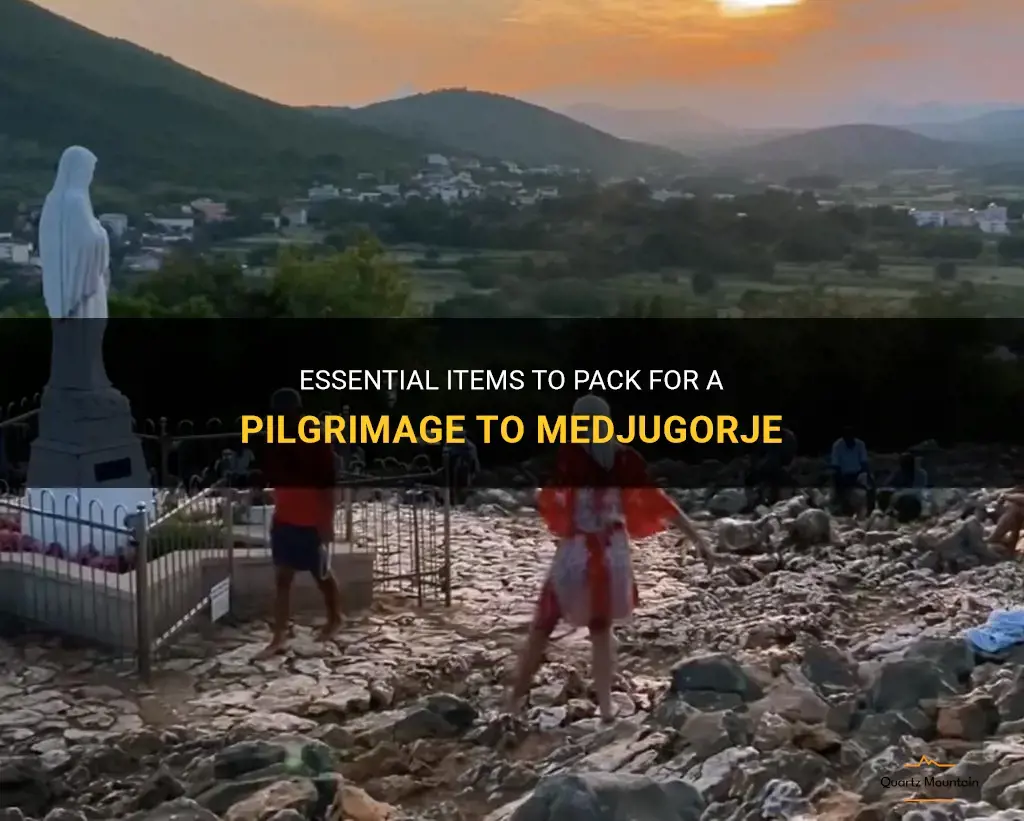 what to pack for medjugorje