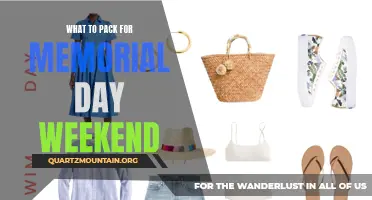 Essential Items for a Memorable Memorial Day Weekend: Your Packing Guide
