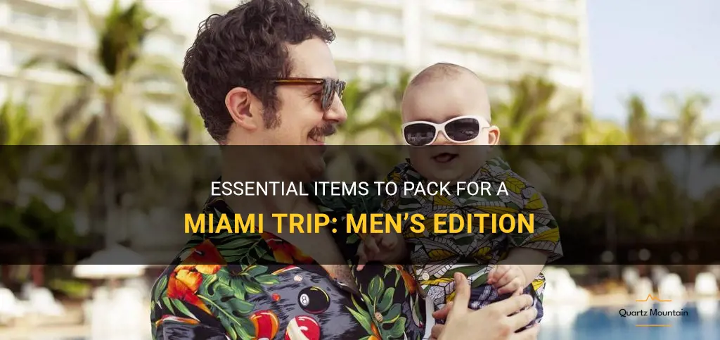 what to pack for miami for men