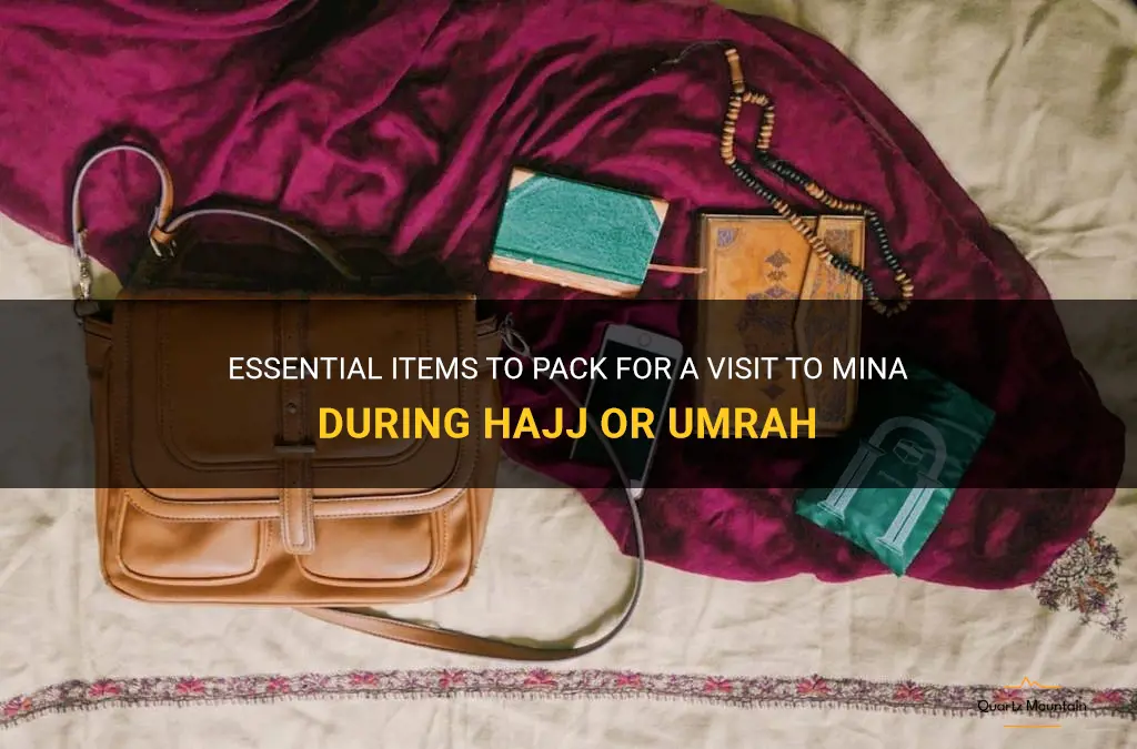 what to pack for mina