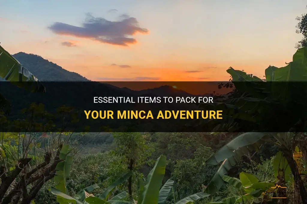 what to pack for minca
