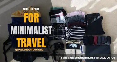 The Essential Packing Guide for Minimalist Travelers