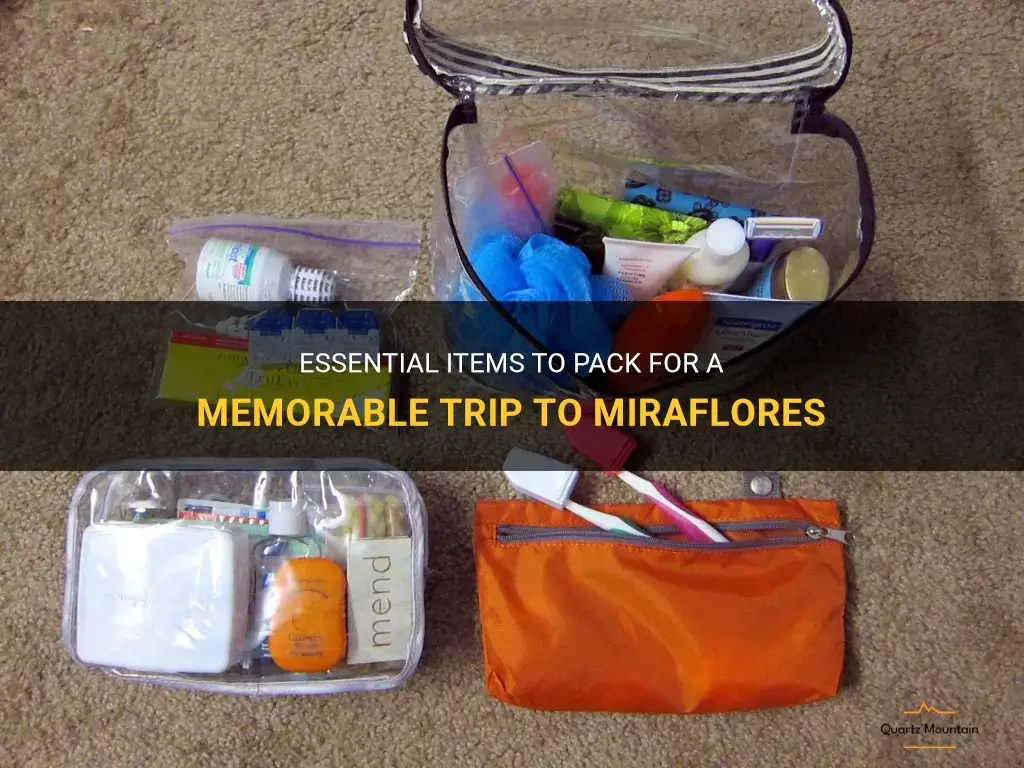 what to pack for miraflores
