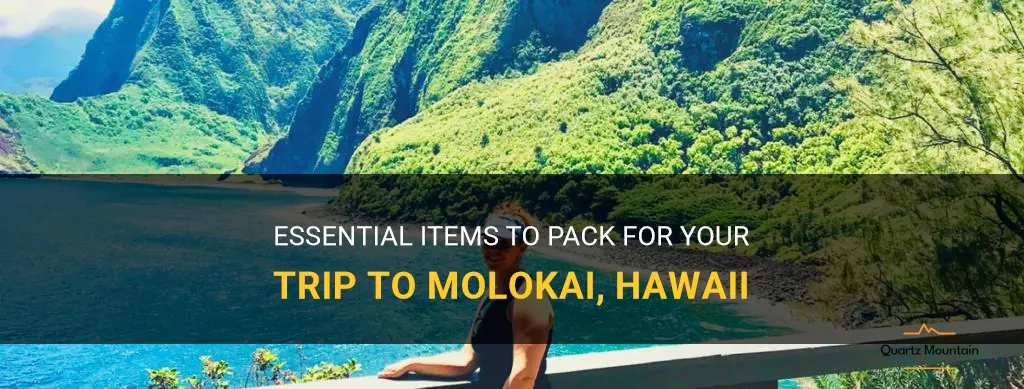 what to pack for molokai hawaii