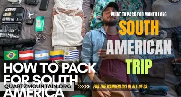 The Ultimate Packing Guide for a Month-Long South American Adventure