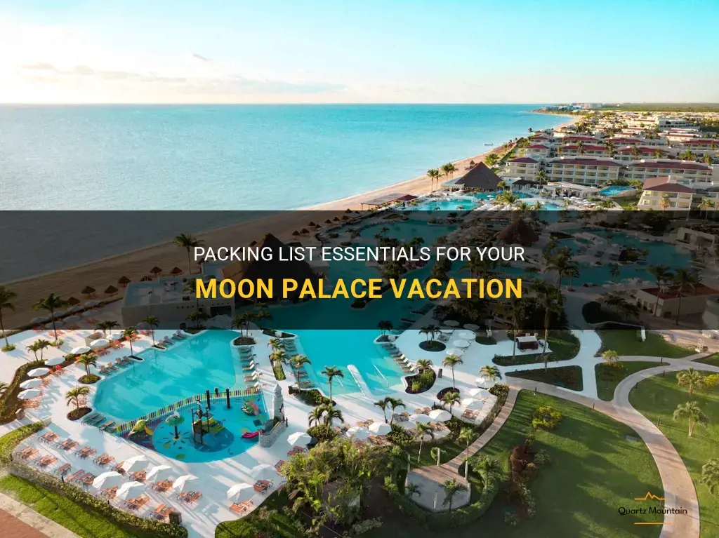 what to pack for moon palace