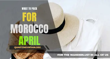 An Essential Guide: What to Pack for Morocco in April
