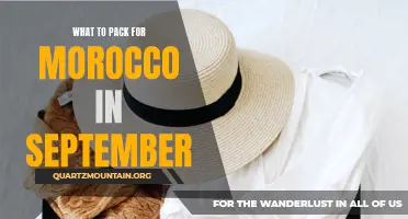 The Essential Packing Guide for a September Trip to Morocco