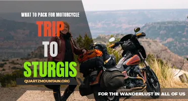 The Ultimate Packing Guide for an Epic Motorcycle Trip to Sturgis