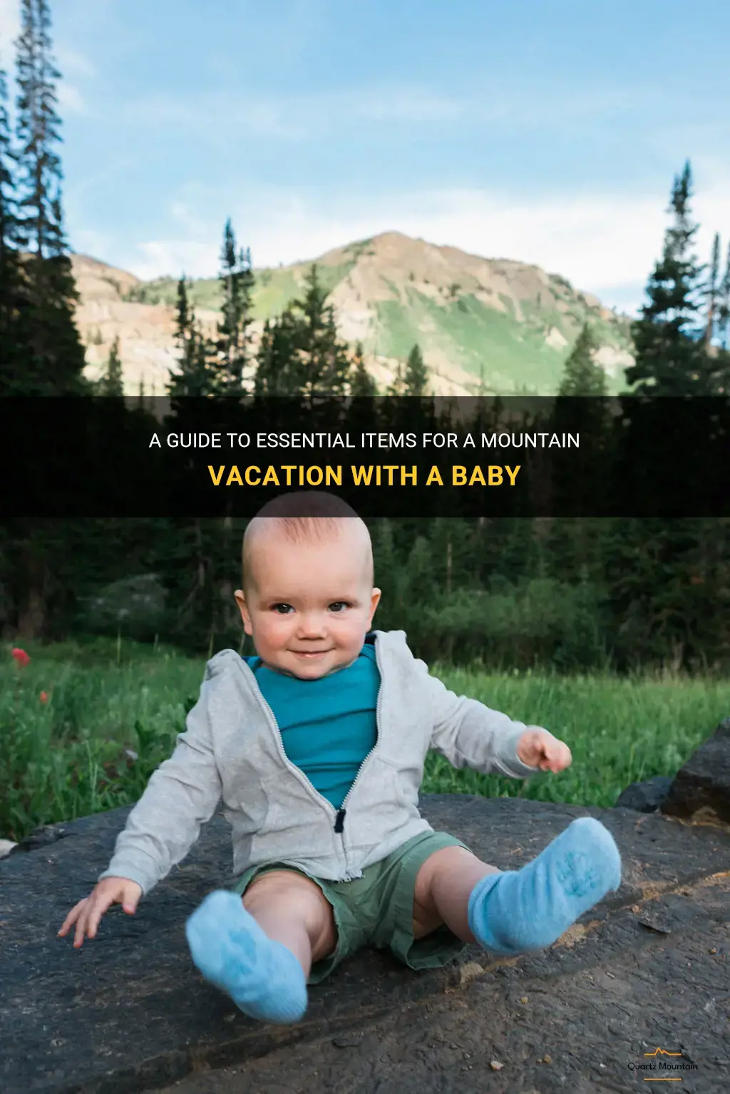 what to pack for mountain vacation with baby