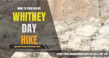 Essential Items to Pack for a Memorable Mt. Whitney Day Hike