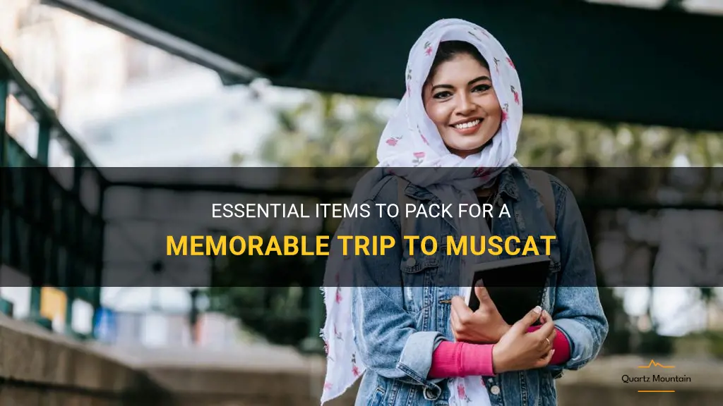 what to pack for muscat
