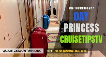 Essential Packing Guide for a 7-Day Princess Cruise: Tips and Suggestions from CruiseTipsTV