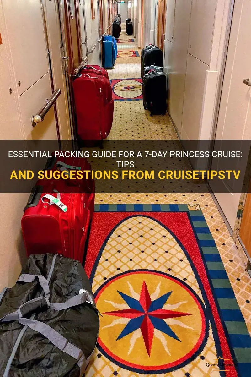 what to pack for my 7 day princess cruisetipstv