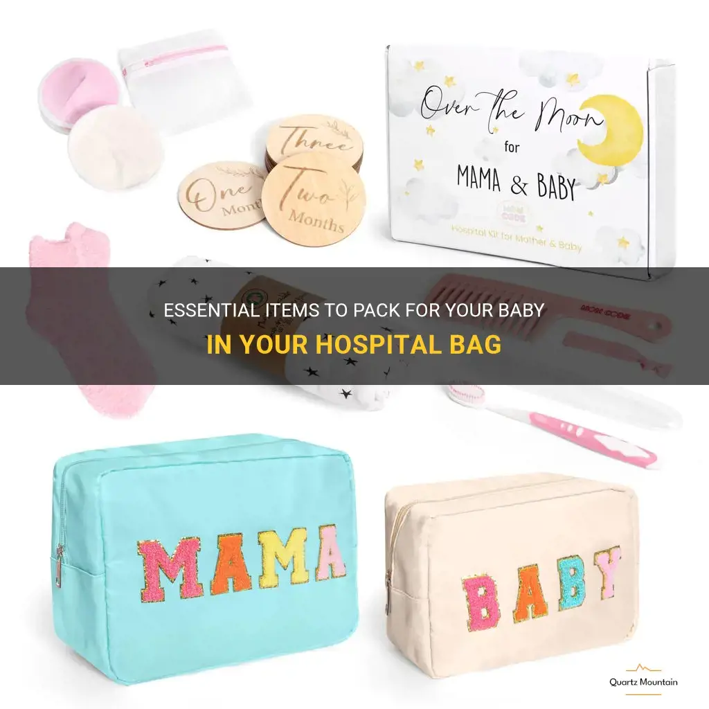 what to pack for my baby in my hospital bag