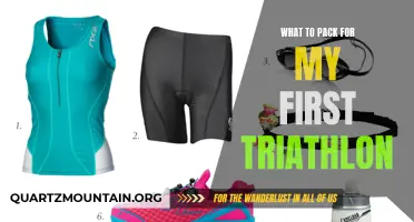 Essential Gear and Equipment to Pack for Your First Triathlon