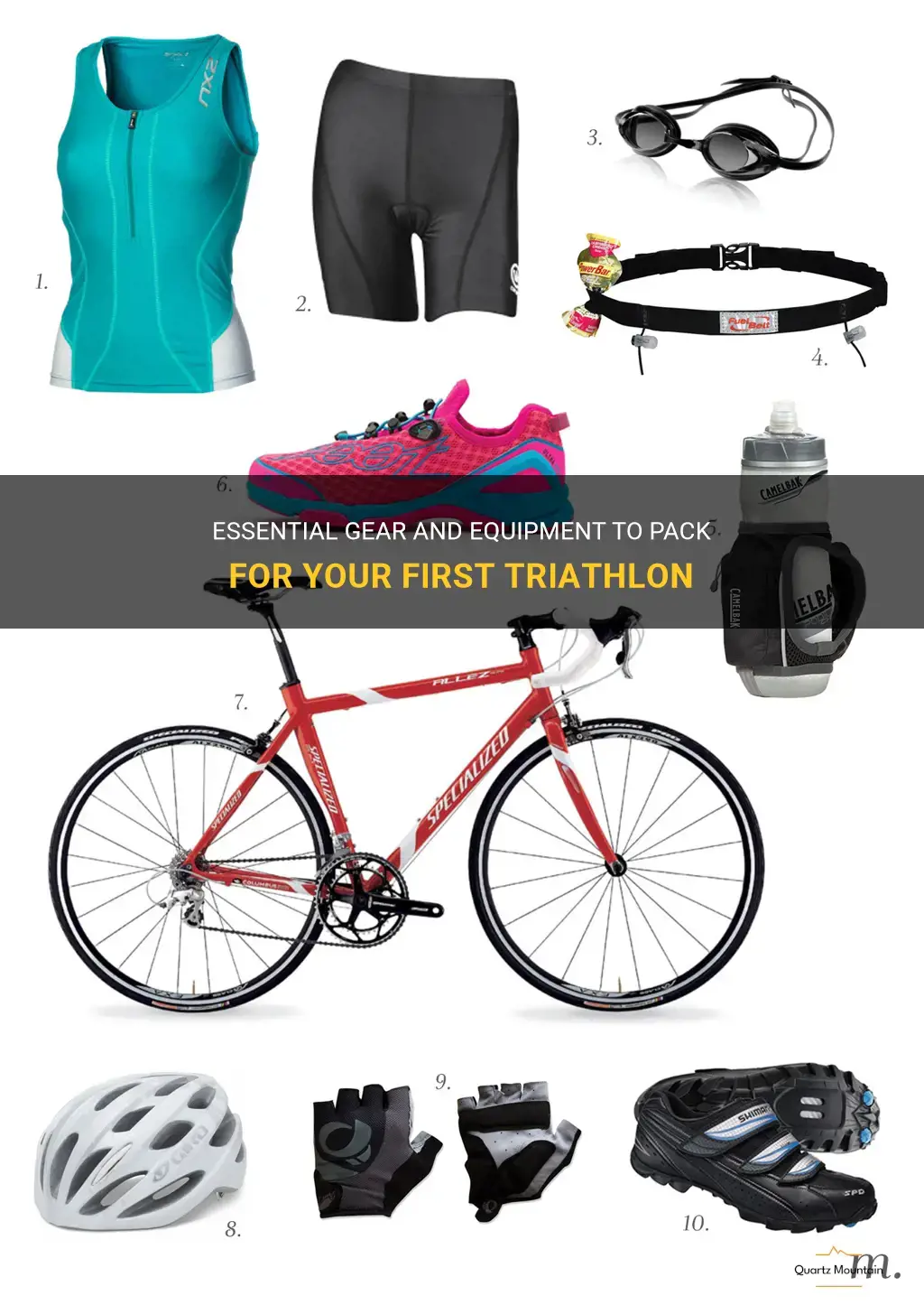 what to pack for my first triathlon